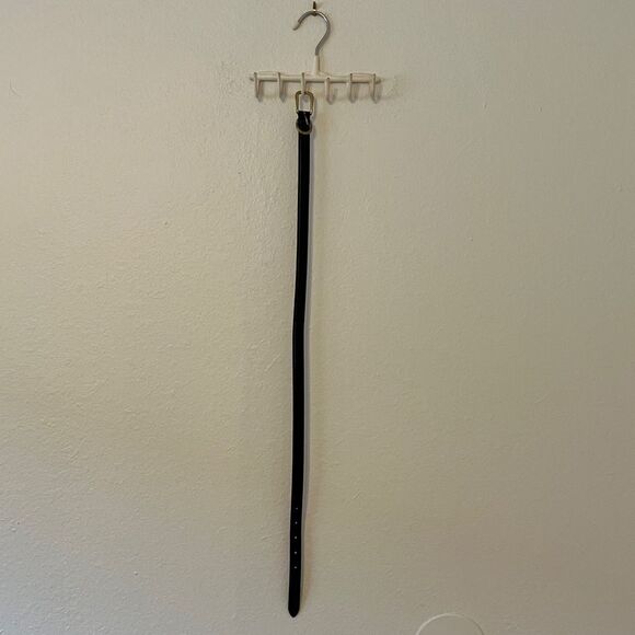Vintage Black Coach Belt, Size Small main image 4